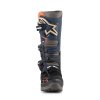 boty TECH 7 ENDURO DRYSTAR  ALPINESTARS modrá/šedá/oranžová/černá 2025 (Veľkosť 42)