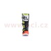 boty TECH 7 S  ALPINESTARS  dětské šedá/červená fluo/žlutá fluo 2025 (Veľkosť 34)