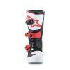 boty TECH 3S YOUTH  ALPINESTARS  dětské bílá/černá/červená 2026 (Veľkosť 34)