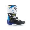 boty TECH 3S KIDS  ALPINESTARS  dětské bílá/černá/modrá 2026 (Veľkosť 32)