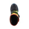 boty TECH 3S KIDS  ALPINESTARS  dětské oranžová fluo/modrá/žlutá fluo/černá 2025 (Veľkosť 28)