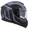 přilba Integral GT 20 Ikon  CASSIDA černá matná/šedá  balení vč Pinlock folie (Veľkosť 2XL (63 až 64 cm))