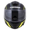 přilba Integral GT 20 Reptyl  CASSIDA černá/žlutá fluo/bílá  balení vč Pinlock folie (Veľkosť S (55 až 56 cm))