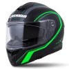 přilba Integral GT 20 Reptyl  CASSIDA černá/zelená/bílá  balení vč Pinlock folie (Veľkosť M (57 až 58 cm))