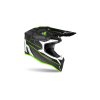 přilba WRAAP Mood  AIROH matná černá/zelená 2023 (Veľkosť 2XL)