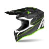 přilba WRAAP Mood  AIROH matná černá/zelená 2023 (Veľkosť 2XL)