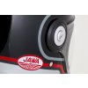 přilba Fibre Jawa Sport  CASSIDA černá/stříbrná/červená (Veľkosť S (55 až 56 cm))