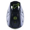 přilba SUPERTECH S-M10 limitovaná edice AMS  ALPINESTARS šedá/bílá/žlutá fluo/černá (Veľkosť XL (obvod 61 - 62 cm))