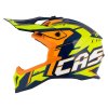 přilba Cross Pro 2 Contra  CASSIDA žlutá fluo/oranžová/modrá (Veľkosť L (59 až 60 cm))