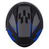přilba Jet Tech RoxoR  CASSIDA černá matná/modrá/šedá/bílá (Veľkosť XS (53 až 54 cm))