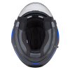 přilba Jet Tech RoxoR  CASSIDA černá matná/modrá/šedá/bílá (Veľkosť XS (53 až 54 cm))