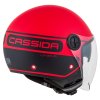 přilba Handy Plus Linear  CASSIDA červená matná/černá 2026 (Veľkosť S (55 až 56 cm))