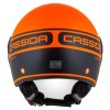přilba Handy Plus Linear  CASSIDA oranžová matná/černá 2026 (Veľkosť XS (53 až 54 cm))