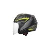 přilba Magnum  CASSIDA černá matná/šedá/žlutá fluo (Veľkosť XS)