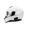 Mesh přilba s headsetem Outride  SENA lesklá bílá (Veľkosť XL)