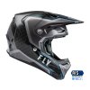 přilba FORMULA AXON  FLY RACING černá/šedá/modrá (Veľkosť XL)