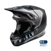 přilba FORMULA AXON  FLY RACING černá/šedá/modrá (Veľkosť XL)