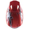 přilba SUPERTECH S-M10 edice TROY LEE DESIGNS  ALPINESTARS oranžová/žlutá/fialová/bílá/černá (Veľkosť 2XL (obvod 63 - 64 cm))