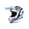 přilba AVIATOR ACE 2 Ground  AIROH lesklá modrá 2025 (Veľkosť XS)