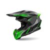 přilba TWIST 3 Shard  AIROH lesklá zelená 2025 (Veľkosť XS)