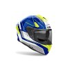 přilba SPARK 2 Chrono  AIROH lesklá modrá/žlutá 2025 (Veľkosť XS)