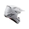 přilba SUPERTECH S-M10 SOLID  ALPINESTARS bílá 2026 (Veľkosť XS (obvod 53 - 54 cm))