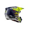 přilba S-M5 RASH  ALPINESTARS tmavě modrá/žlutá fluo 2026 (Veľkosť XS (obvod 53 - 54 cm))