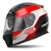 přilba Apex Jawa  CASSIDA červená/černá/šedá  balení vč Pinlock folie (Veľkosť XS (53 až 54 cm))