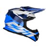 přilba Cross Cup Two  CASSIDA modrá/tmavě modrá/bílá (Veľkosť 2XL (63 až 64 cm))