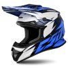 přilba Cross Cup Two  CASSIDA modrá/tmavě modrá/bílá (Veľkosť 2XL (63 až 64 cm))