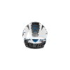 přilba ST 501 BIONIC  AIROH bílá/modrá (Veľkosť XL)