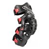 kolenní ortézy BIONIC-10 CARBON  ALPINESTARS černá/červená  levé koleno (Veľkosť M)