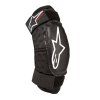 chrániče loktů BIONIC KICKSTART  ALPINESTARS  dětské černá/červená 2027 (Veľkosť 4 až 6 let)