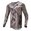 dres RACER TACTICAL  ALPINESTARS zelená camo/hnědá 2024 (Veľkosť S)