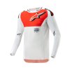dres SUPERTECH WARD  ALPINESTARS bílá/oranžová 2024 (Veľkosť XL)