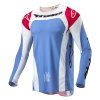 dres TECHSTAR OCURI  ALPINESTARS světle modrá/bílá/červená (Veľkosť L)