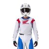 dres RACER ICONIC HONDA kolekce  ALPINESTARS bílá/modrá/červená/černá 2025 (Veľkosť S)