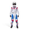 dres RACER ICONIC HONDA kolekce  ALPINESTARS bílá/modrá/červená/černá 2025 (Veľkosť S)
