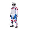 dres RACER ICONIC HONDA kolekce  ALPINESTARS bílá/modrá/červená/černá 2025 (Veľkosť S)