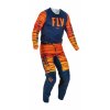 kalhoty KINETIC WAWE  FLY RACING - USA 2022 modrá/oranžová (Veľkosť 38)