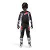 kalhoty FLUID LUCENT  ALPINESTARS černá/bílá/červená (Veľkosť 32)