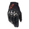 rukavice MEGAWATT 2  ALPINESTARS černá/červená fluo 2026 (Veľkosť S)