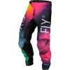 kalhoty KINETIC PRODIGY  FLY RACING - USA 2024 dětské růžová/modrá/hi-vis (Veľkosť 18)