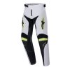 kalhoty RACER LUCENT  ALPINESTARS  dětské bílá/černá/žlutá fluo 2024 (Veľkosť 22)