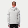 mikina CLUB HOODIE  ALPINESTARS šedá/černá/červená (Veľkosť M)