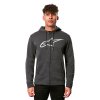 mikina AGELESS II FLEECE  ALPINESTARS tmavě šedá (Veľkosť M)