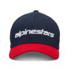 kšiltovka LINEAR  ALPINESTARS červená/modrá/bílá (Veľkosť S/M)