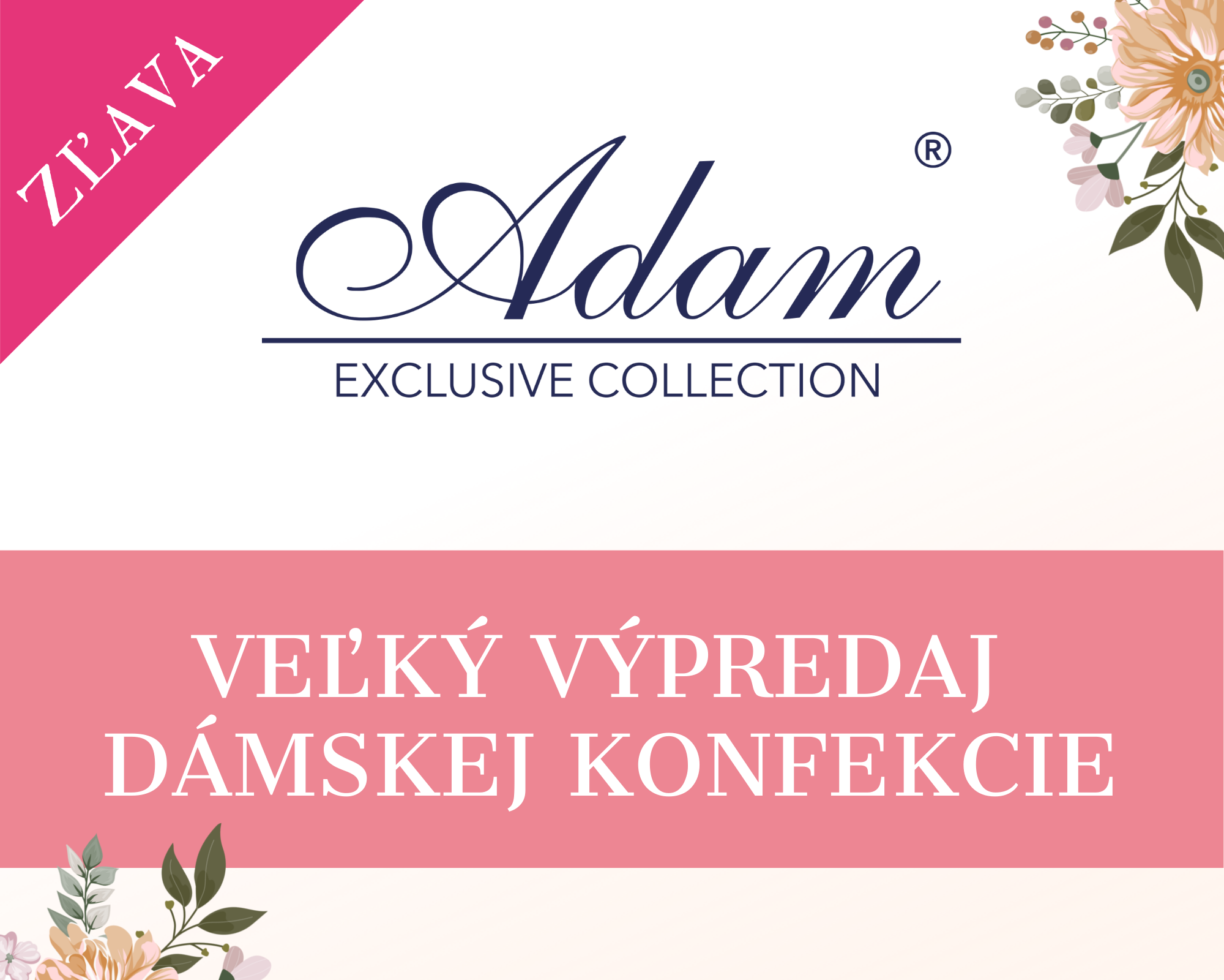 Finálny výpredaj dámskej módy