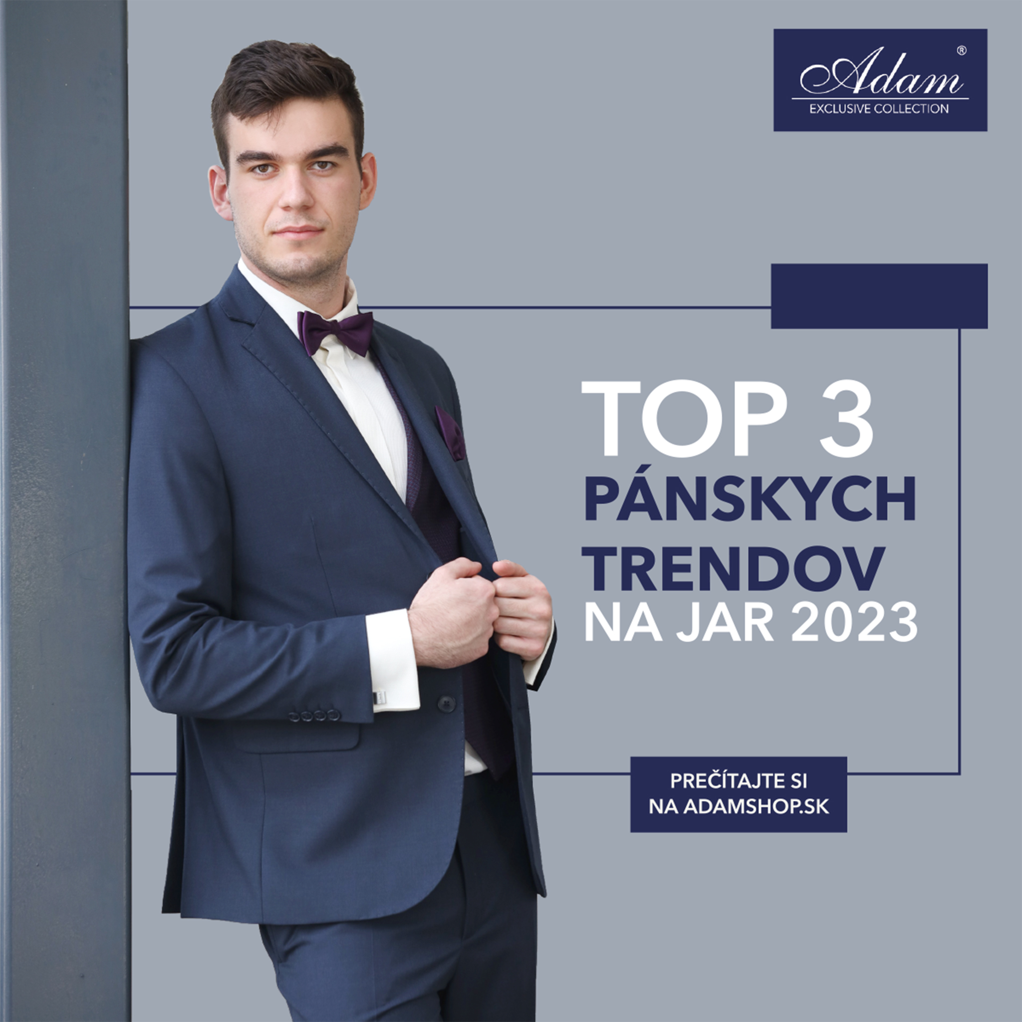 Top 3 pánskych trendov na jar 2023