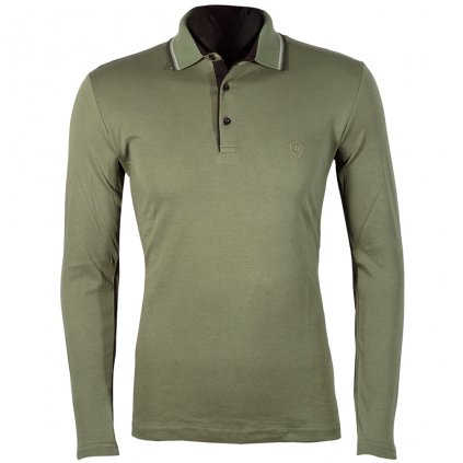 Pánska polokošeľa s dlhým rukávom